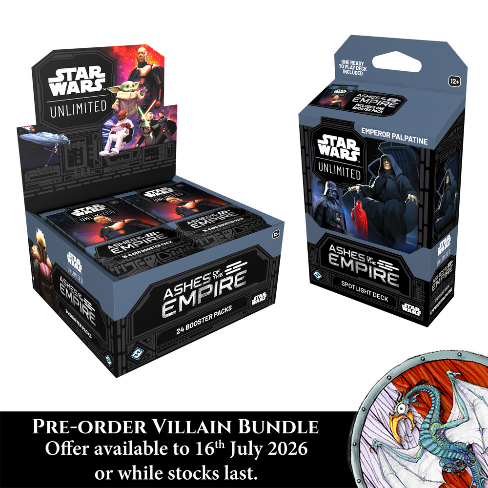 Star Wars Unlimited: S08 Ashes of the Empire Pre-order Play Bundle