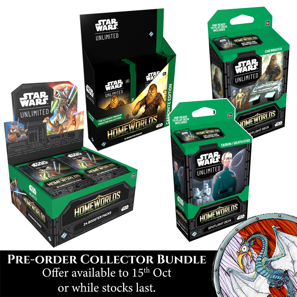 Star Wars Unlimited: S09 Homeworlds Pre-order Collector Bundle