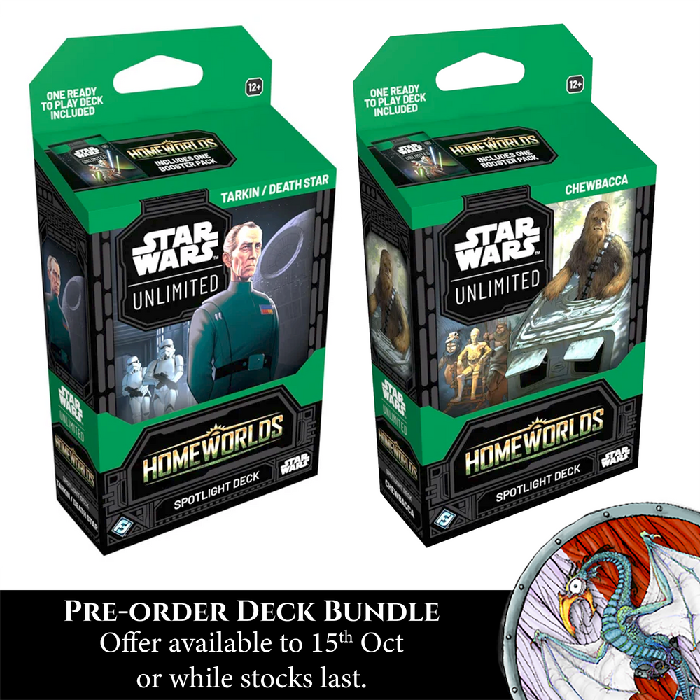 Star Wars Unlimited: S09 Homeworlds Pre-order Deck Bundle