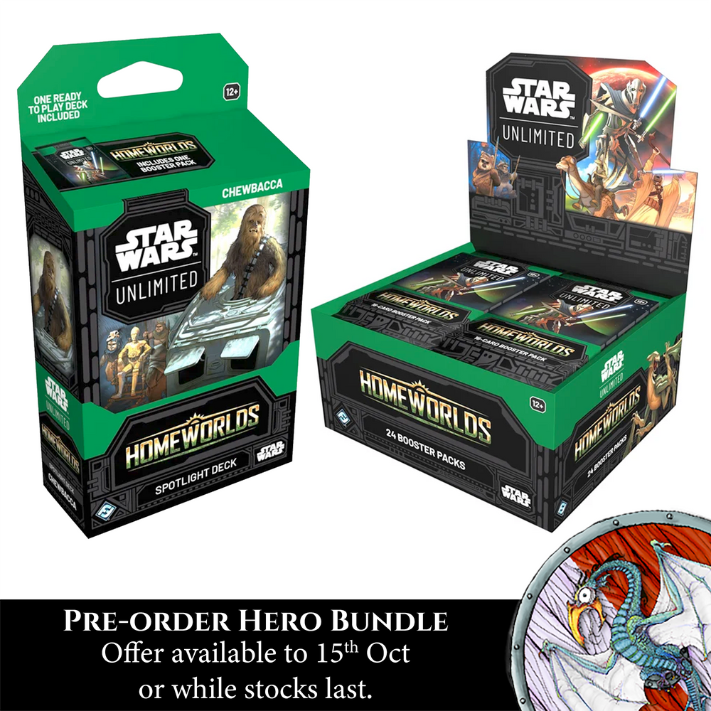 Star Wars Unlimited: S09 Homeworlds Pre-order Play Bundle