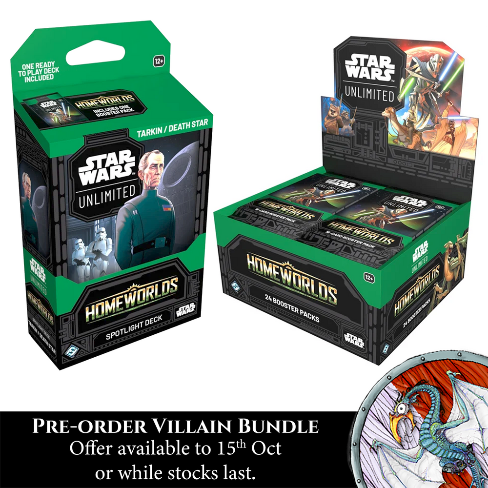 Star Wars Unlimited: S09 Homeworlds Pre-order Play Bundle