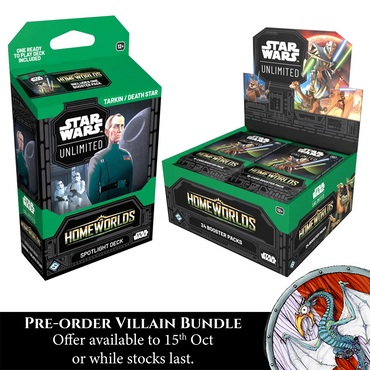 Star Wars Unlimited: S09 Homeworlds Pre-order Play Bundle