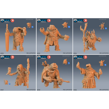 Pluto Minis: Turtlefolk - Set A