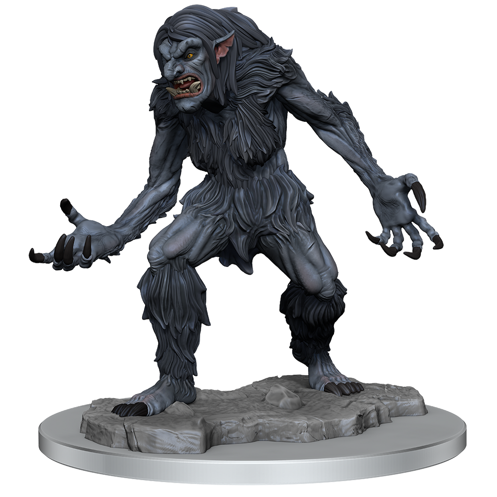 D&D Nolzurs Marvelous Unpainted Miniatures Ice Troll Paint Night Kit