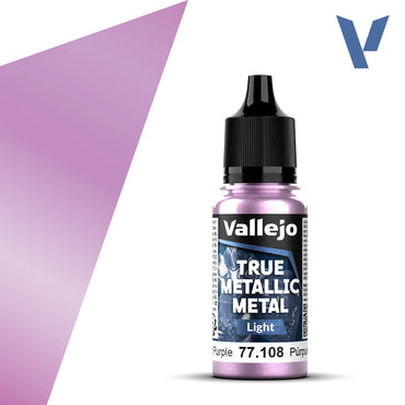 Vallejo True Metallic Metal Light Amethyst Purple 18 ml