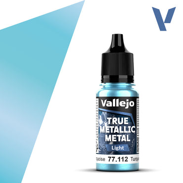 Vallejo True Metallic Metal Light Hydra Turquoise 18 ml