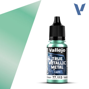Vallejo True Metallic Metal Light Beetle Green 18 ml