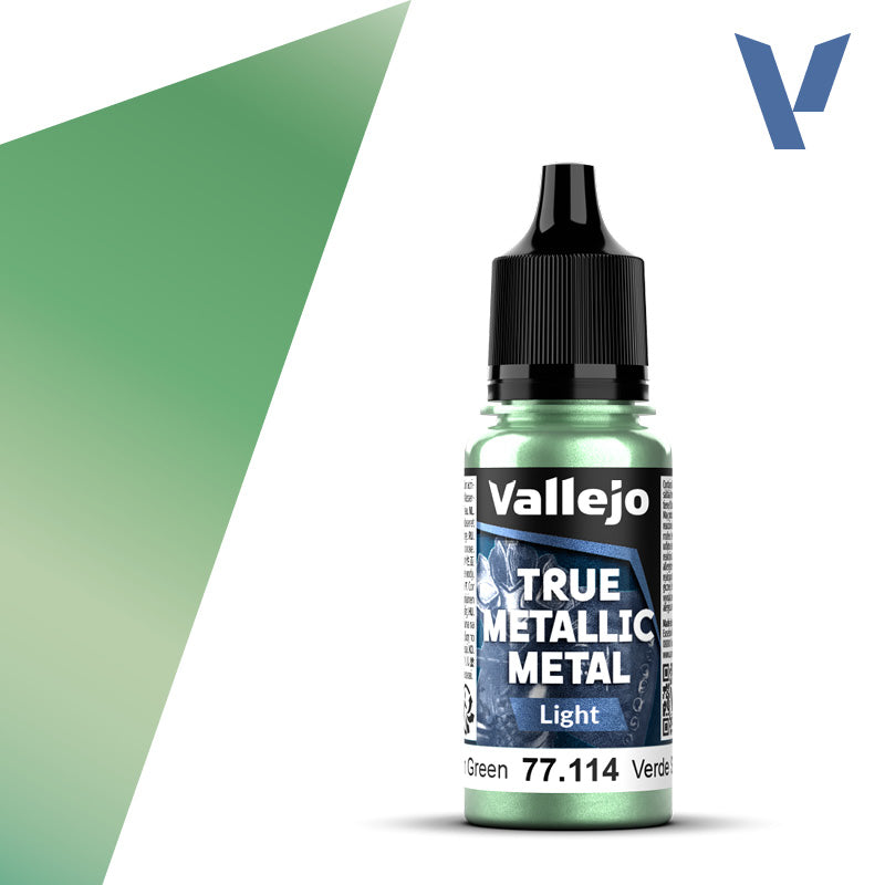 Vallejo True Metallic Metal Light Dusken Green 18 ml