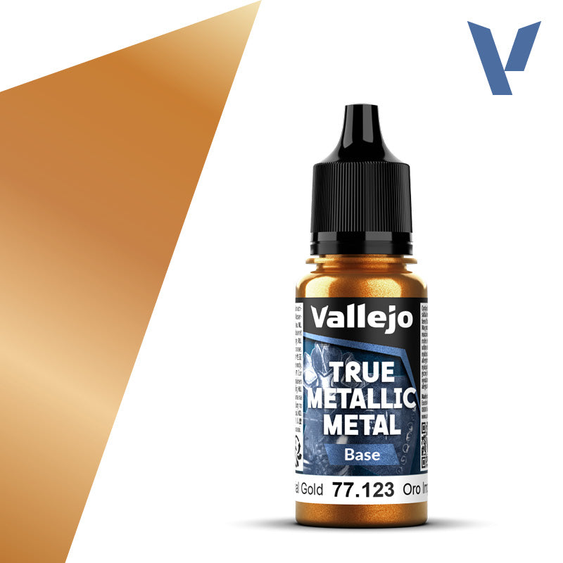 Vallejo True Metallic Metal Base Imperial Gold 18 ml
