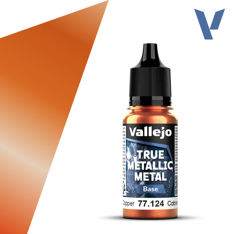 Vallejo True Metallic Metal Base Ancient Copper 18 ml