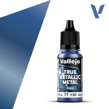 Vallejo True Metallic Metal Base Ultramarine Blue 18 ml