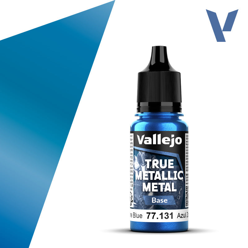 Vallejo True Metallic Metal Base Sapphire Blue 18 ml