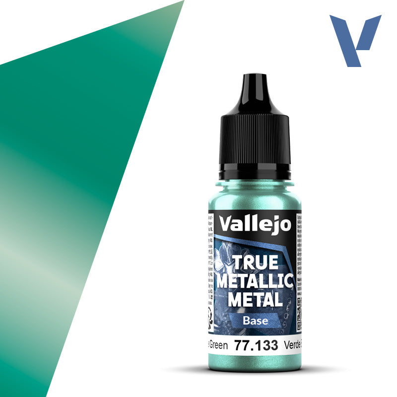 Vallejo True Metallic Metal Base Beetle Green 18 ml