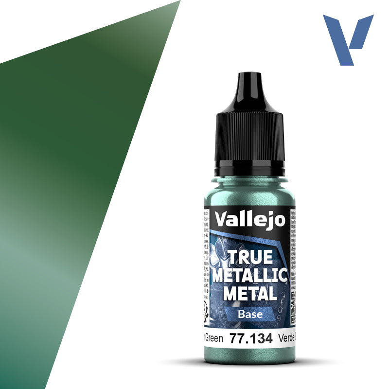 Vallejo True Metallic Metal Base Dusken Green 18 ml