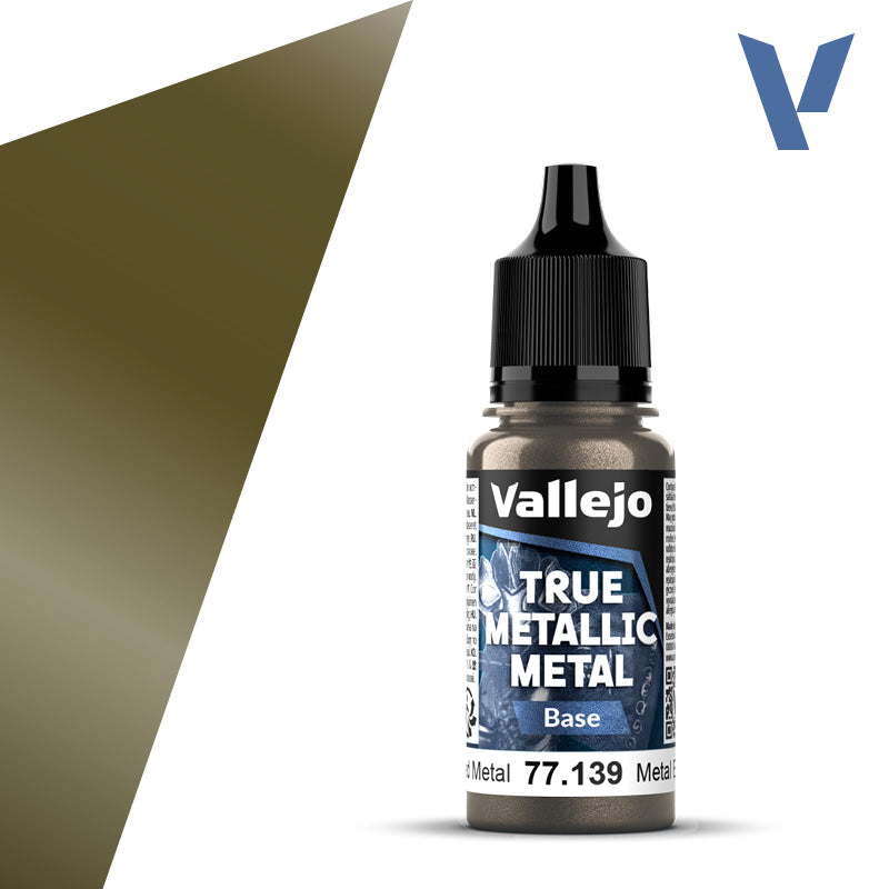 Vallejo True Metallic Metal Base Aged Metal 18 ml