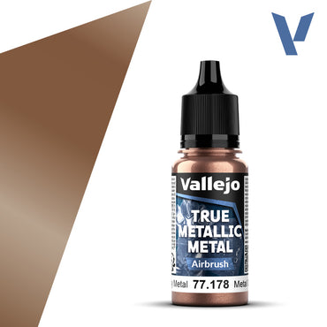 Vallejo True Metallic Metal Airbrush Aged Metal 18 ml