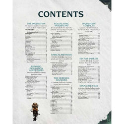 Warhammer 40000 RPG: Imperium Maledictum: Inquisition GM's Guide