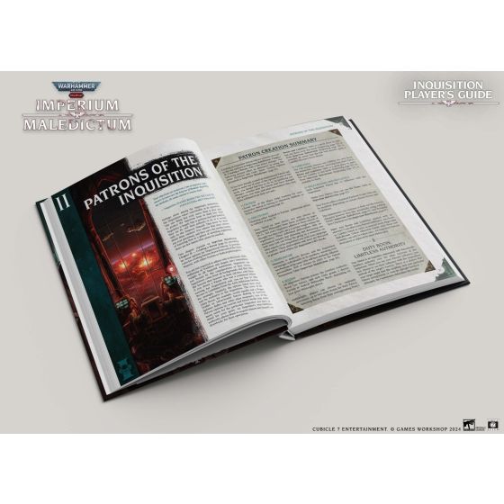 Warhammer 40000 RPG: Imperium Maledictum: Inquisition Player's Guide