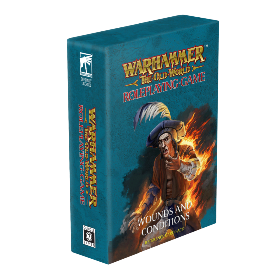 Warhammer The Old World RPG: Wounds & Conditions Card Deck