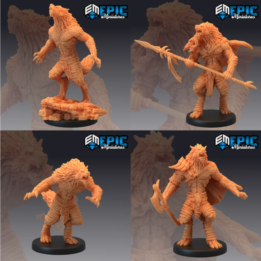 Pluto Minis: Werewolves - Set A