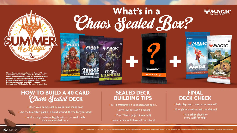 Magic: Summer of Magic 2025 Chaos Sealed Ticket