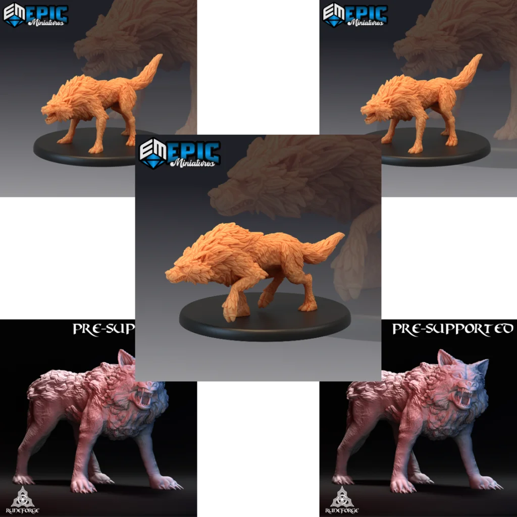 Pluto Minis: Wolves - Set A