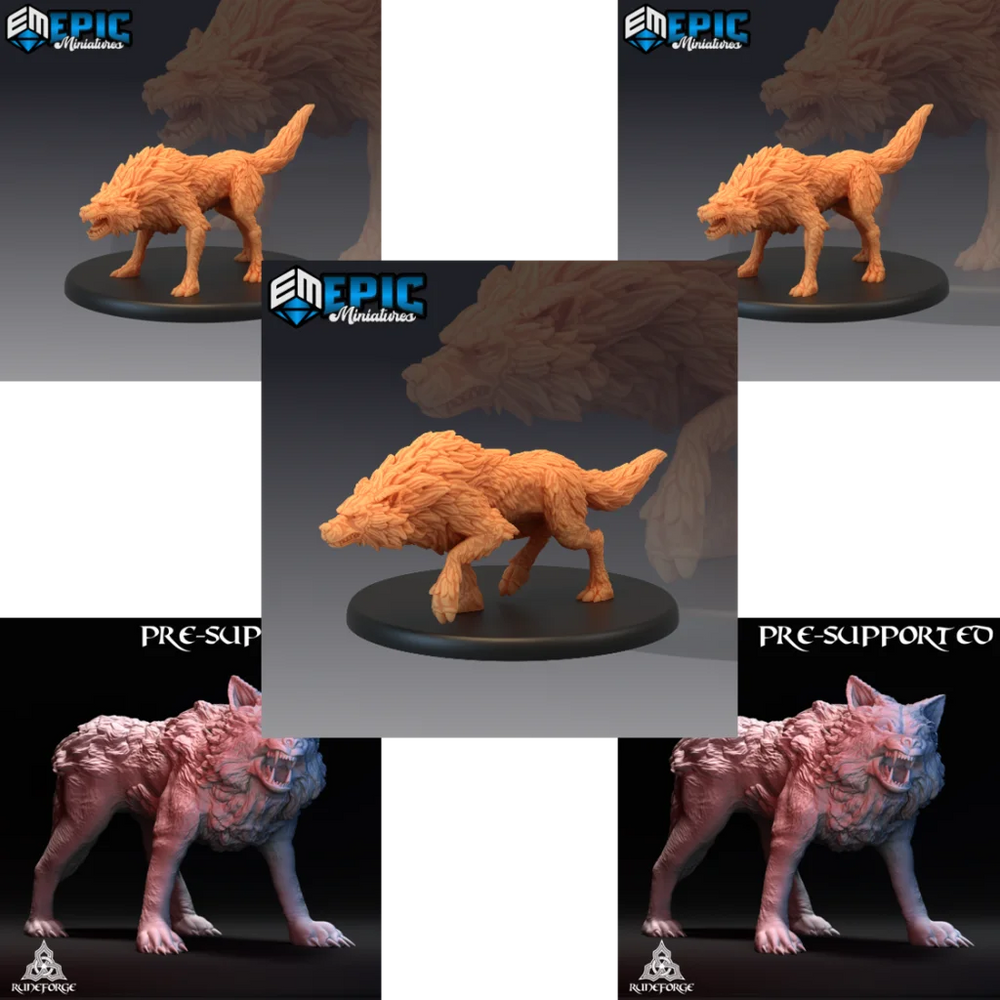 Pluto Minis: Wolves - Set A