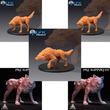 Pluto Minis: Wolves - Set A