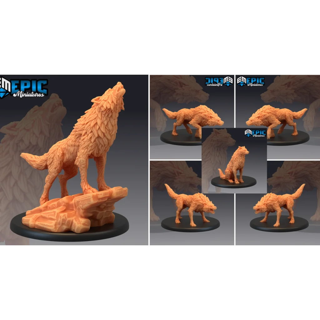 Pluto Minis: Wolves - Set B