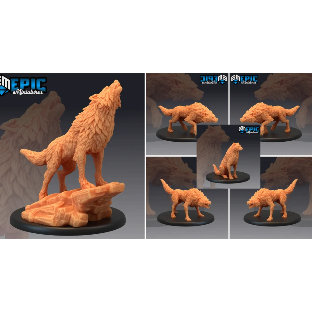 Pluto Minis: Wolves - Set B