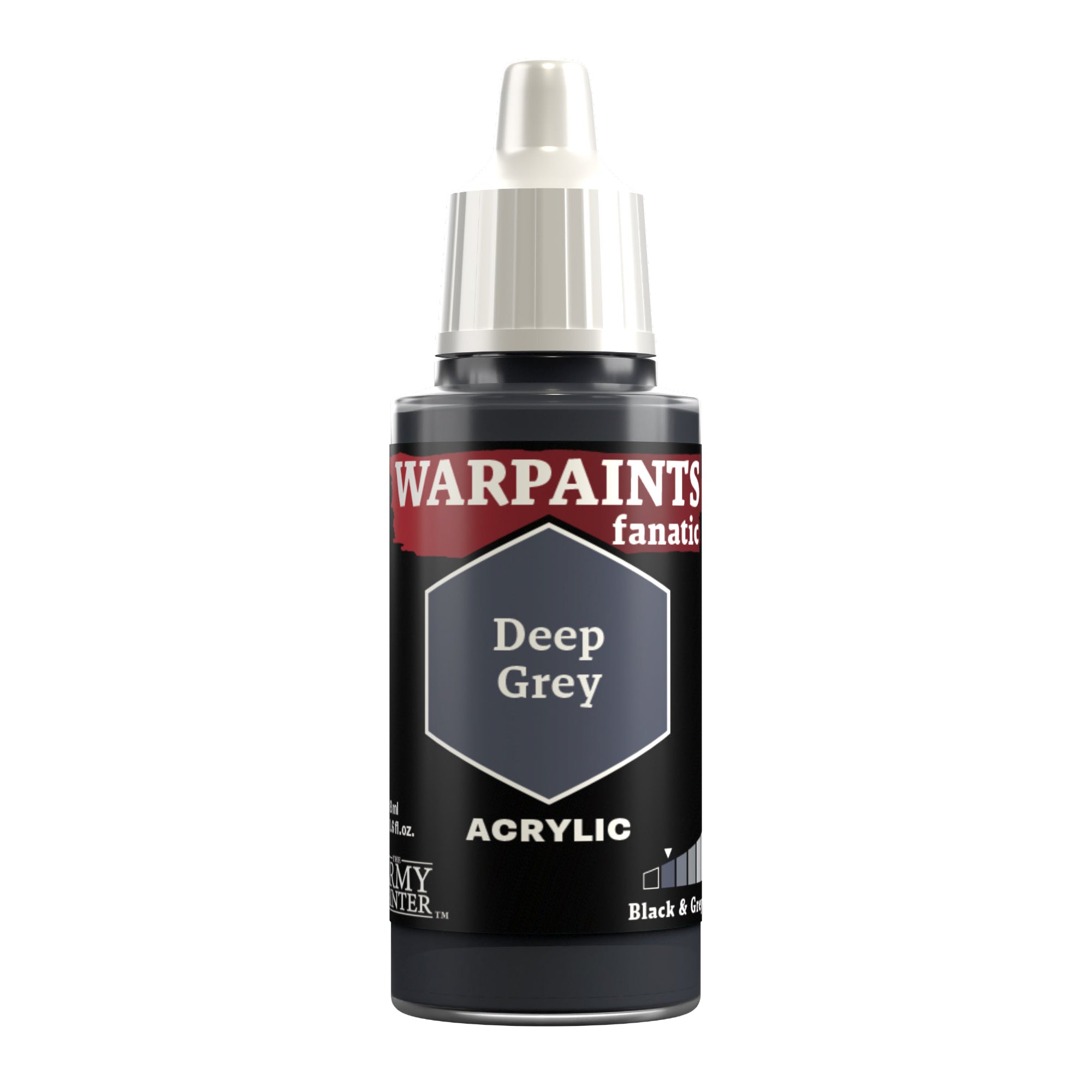 Army Painter: Warpaints Fanatic: Deep Grey 18ml