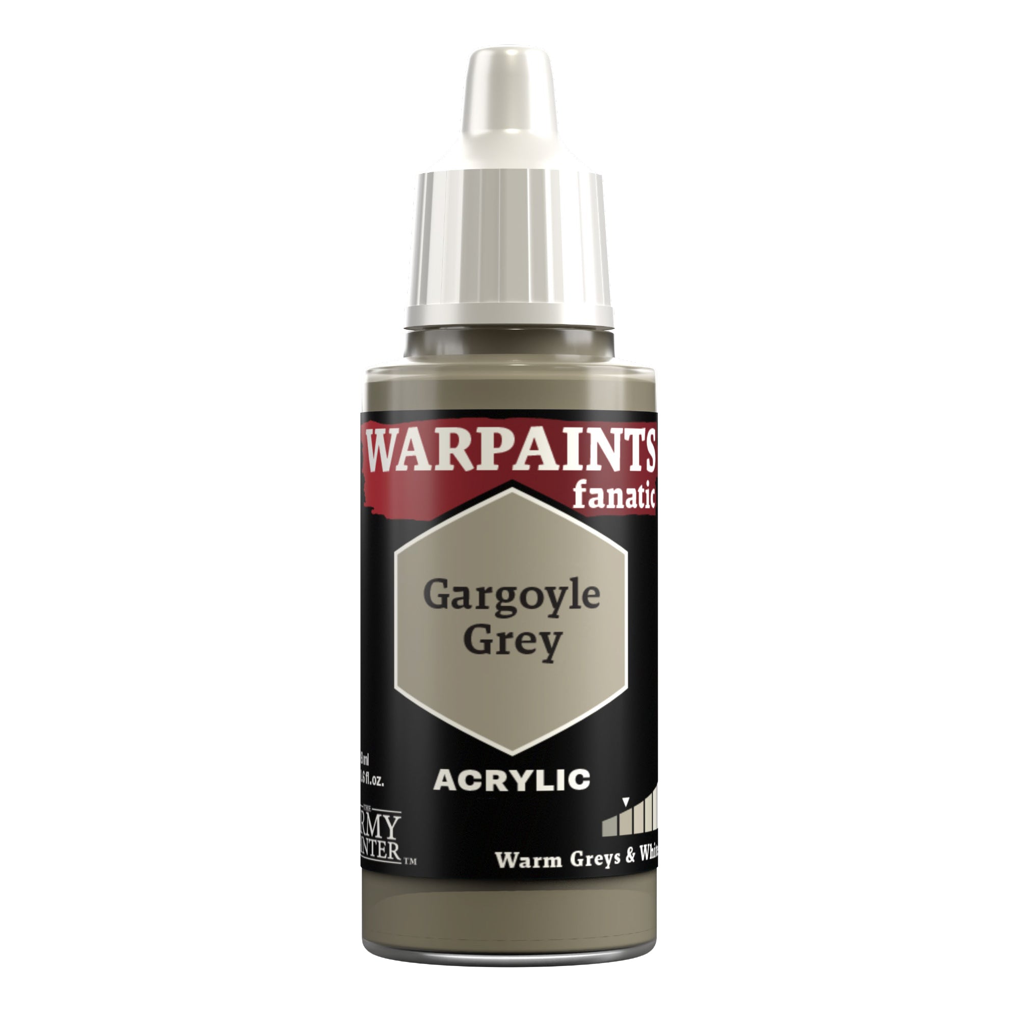 Army Painter: Warpaints Fanatic: Gargoyle Grey 18ml