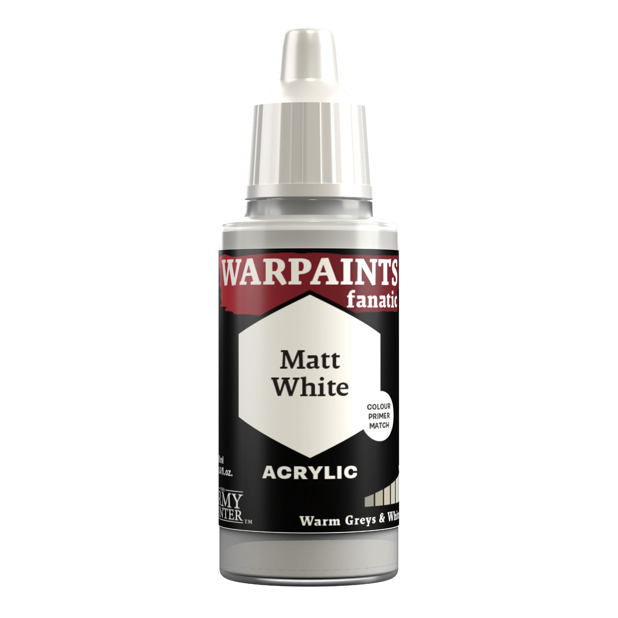 Army Painter: Warpaints Fanatic: Matt White 18ml