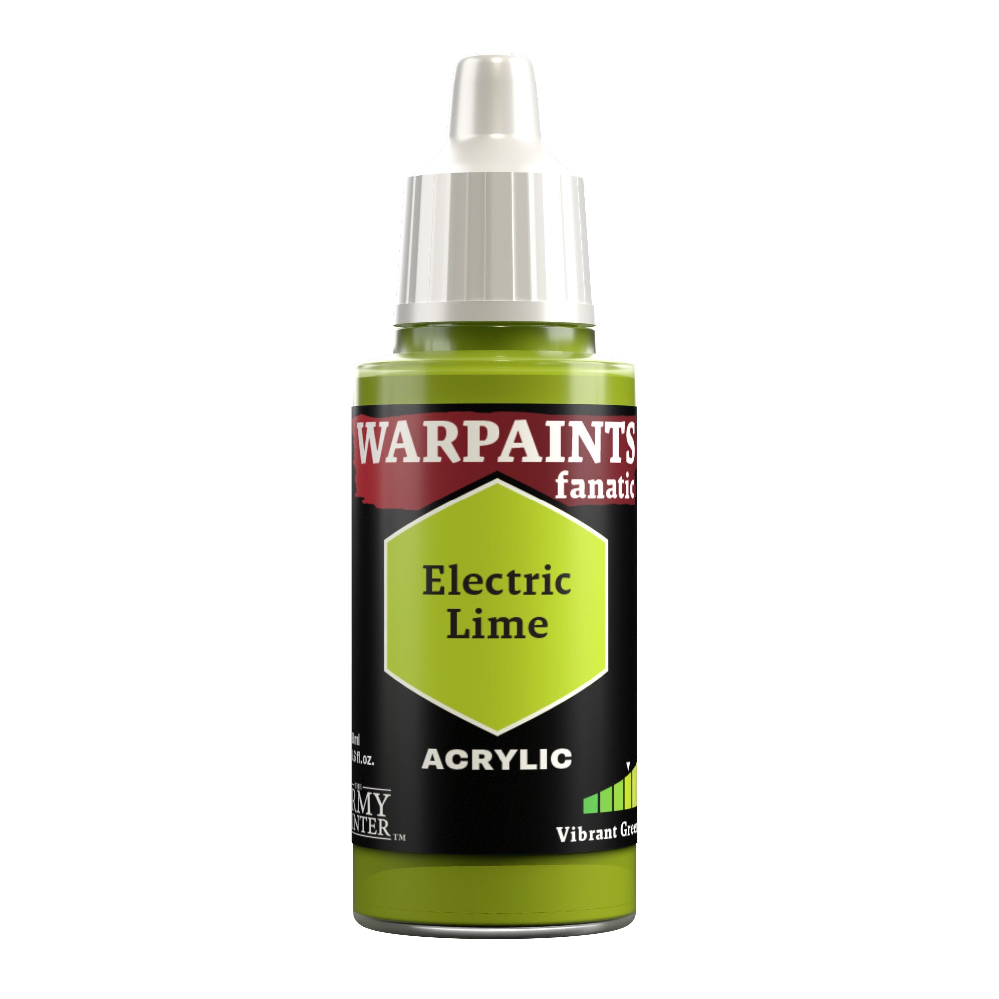 Army Painter: Warpaints Fanatic: Electric Lime 18ml