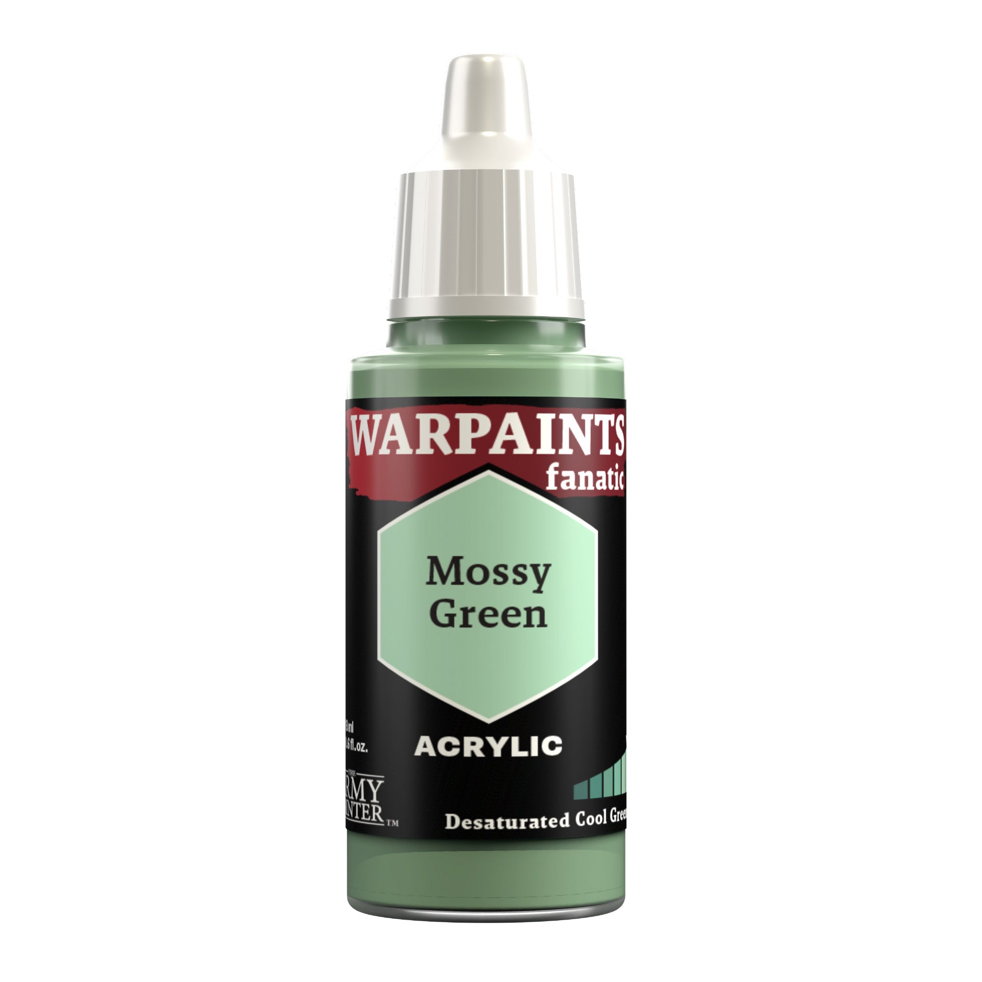 Army Painter: Warpaints Fanatic: Mossy Green 18ml