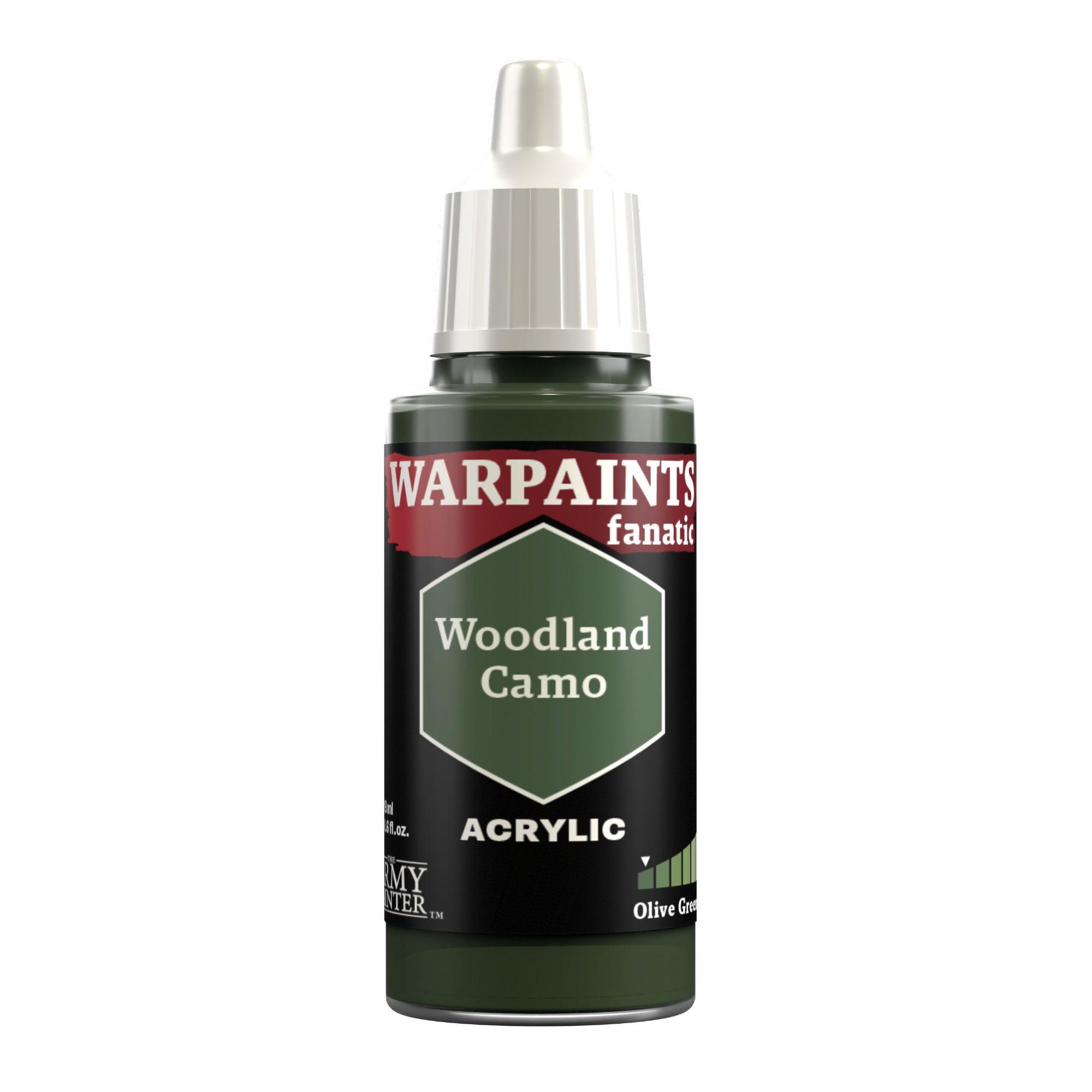 Army Painter: Warpaints Fanatic: Woodland Camo 18ml