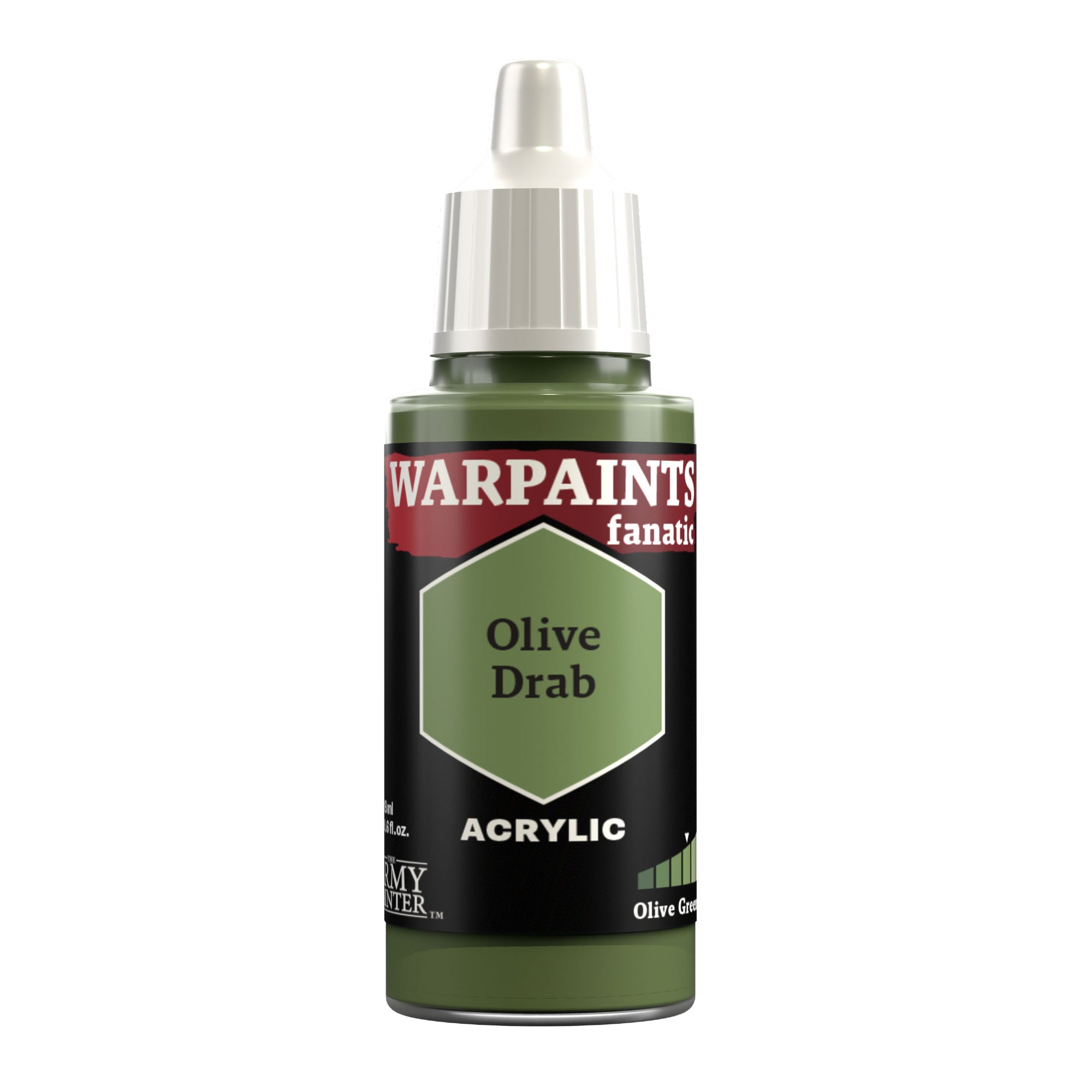 Army Painter: Warpaints Fanatic: Olive Drab 18ml