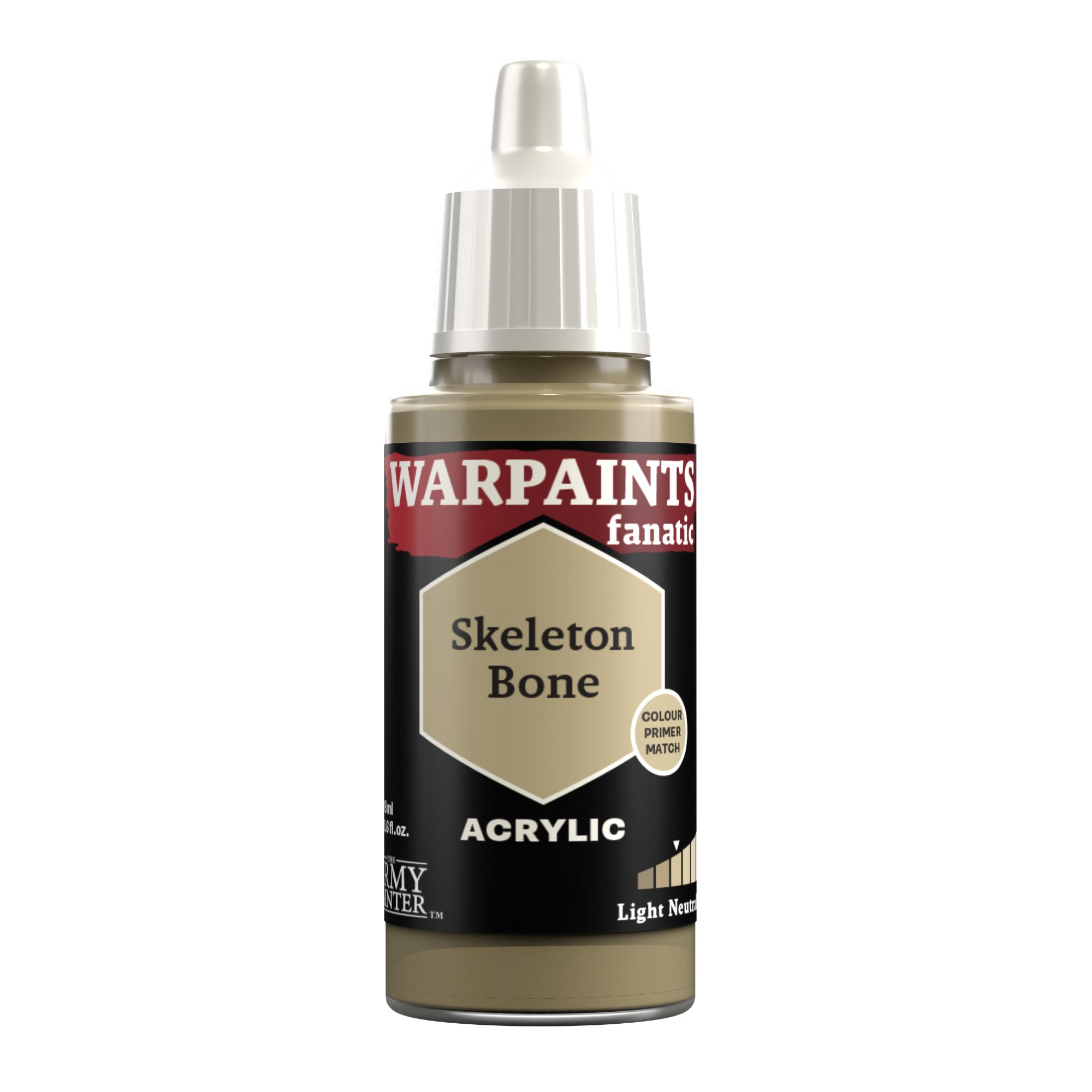 Army Painter: Warpaints Fanatic: Skeleton Bone 18ml