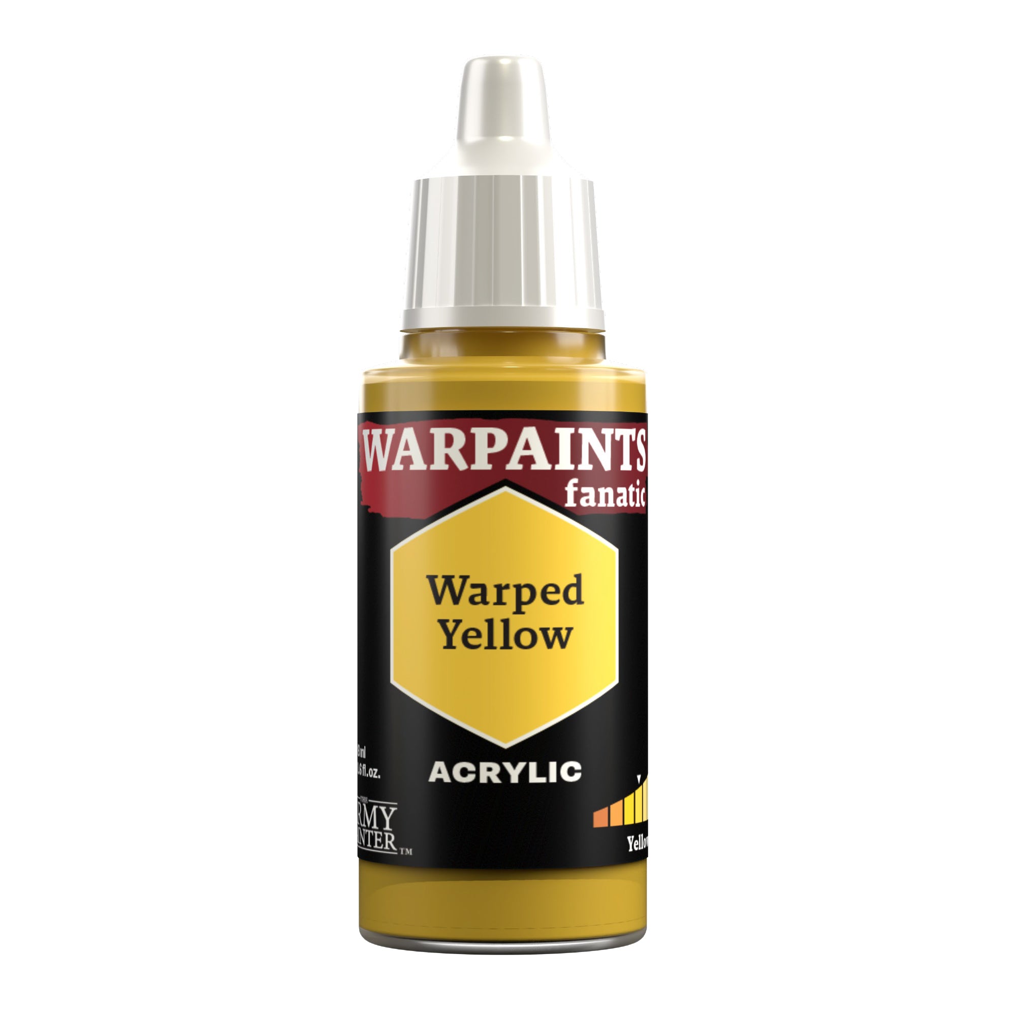 Army Painter: Warpaints Fanatic: Warped Yellow 18ml