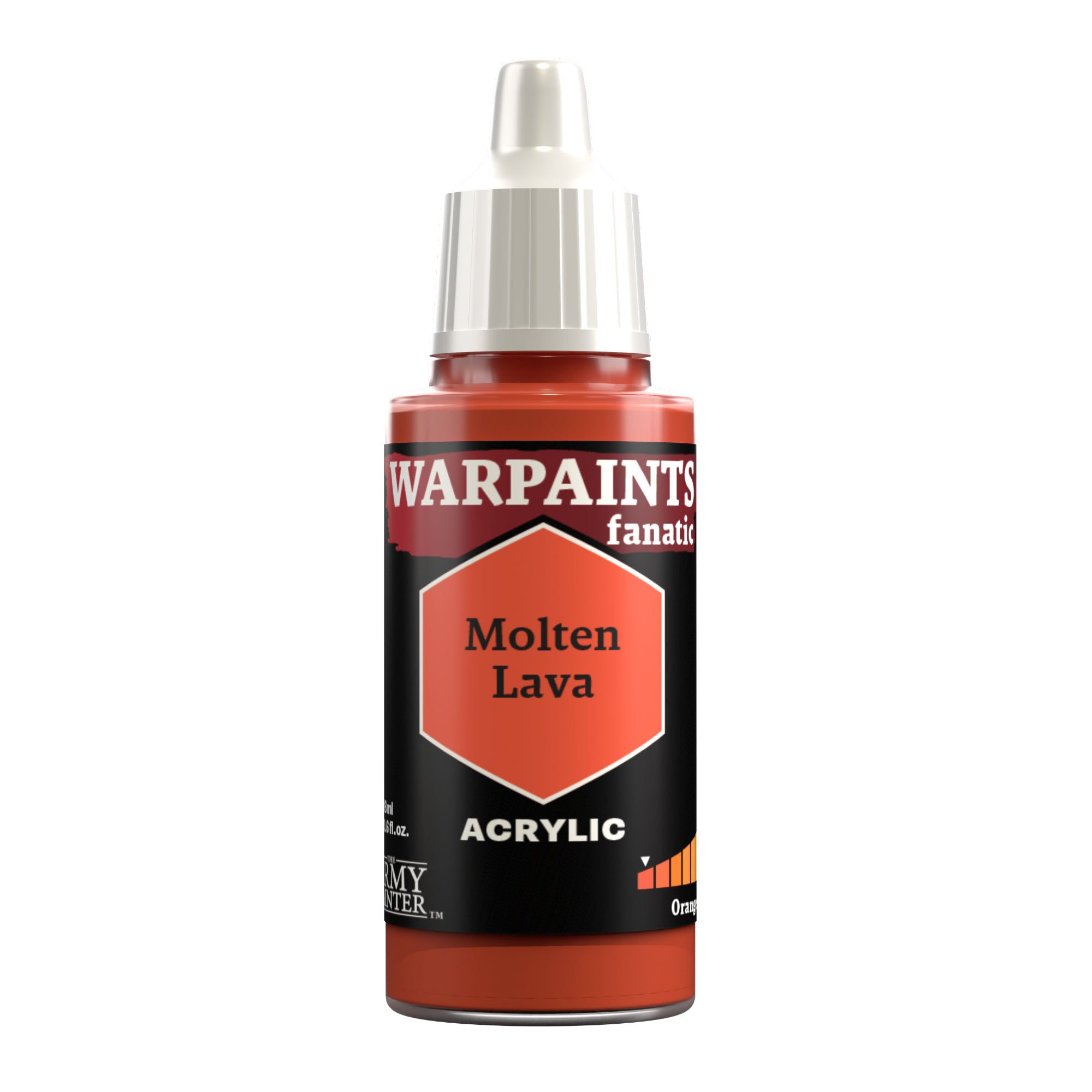 Army Painter: Warpaints Fanatic: Molten Lava 18ml