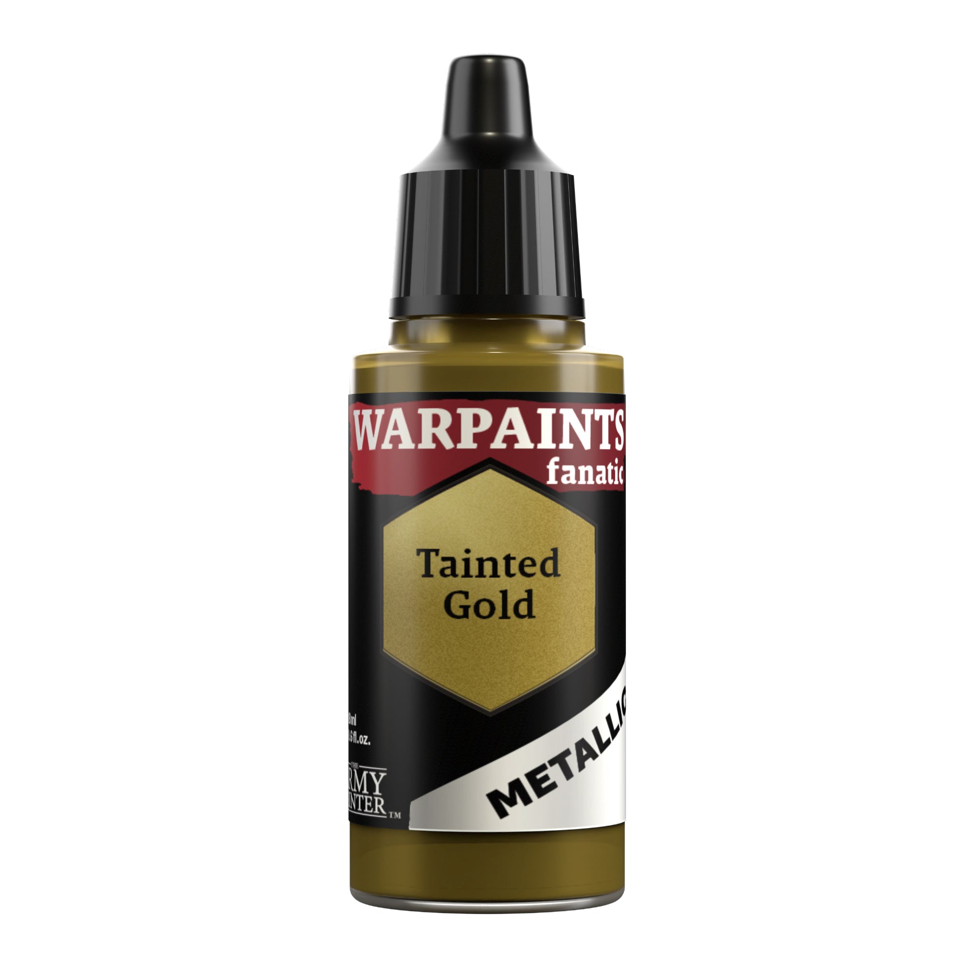 Army Painter: Warpaints Fanatic: Metallic: Tainted Gold 18ml