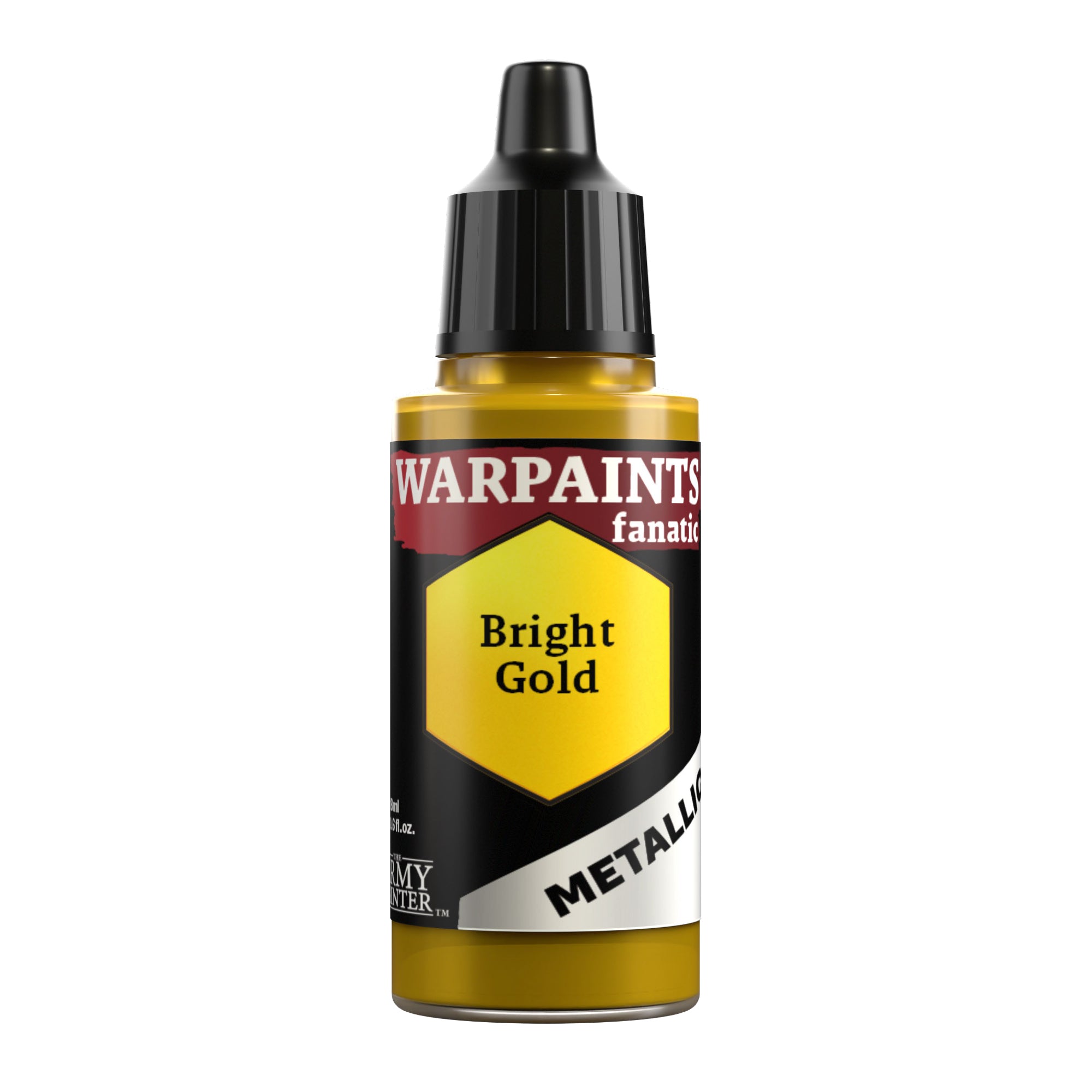 Army Painter: Warpaints Fanatic: Metallic: Bright Gold 18ml