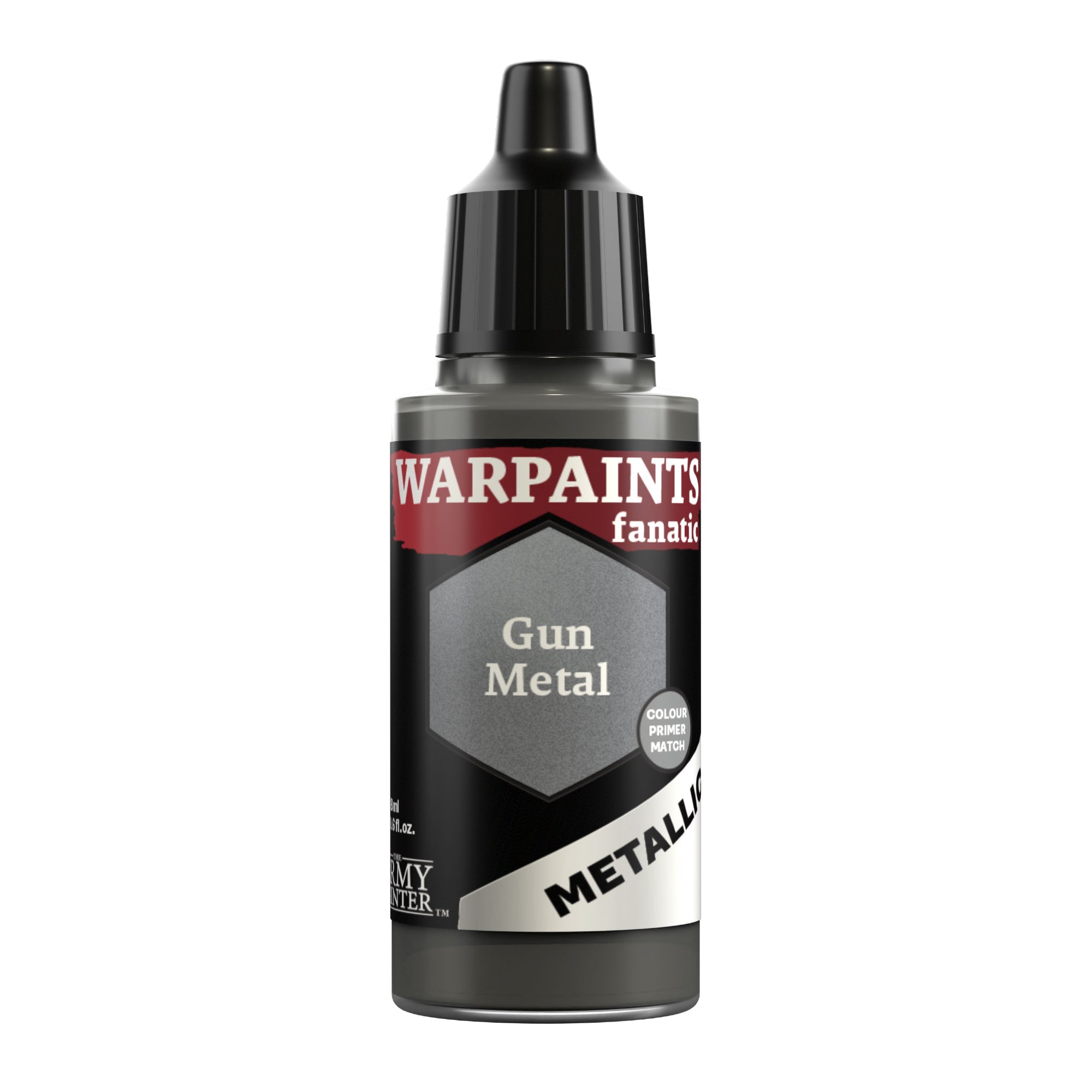 Army Painter: Warpaints Fanatic: Metallic: Gun Metal 18ml