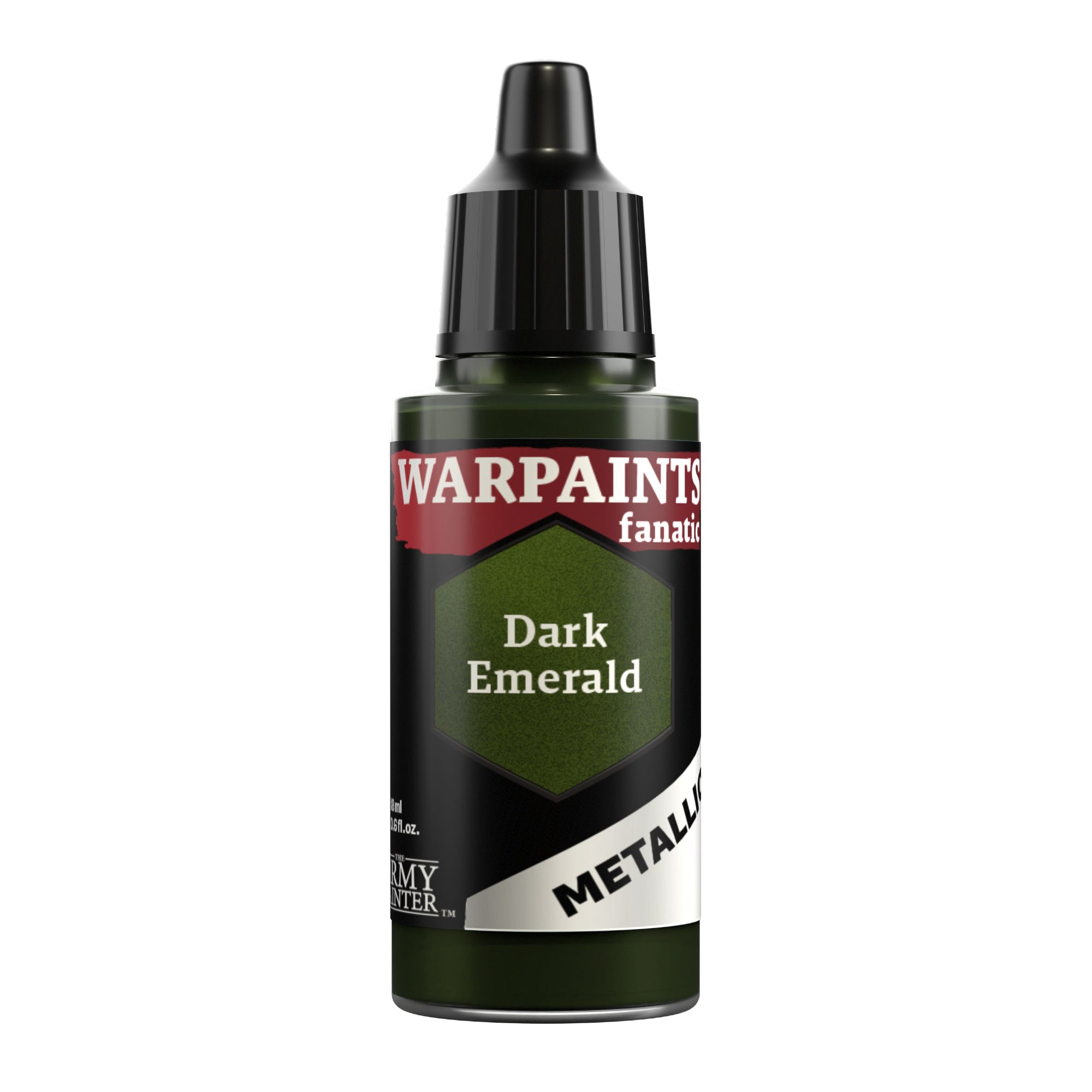 Army Painter: Warpaints Fanatic: Metallic: Dark Emerald 18ml