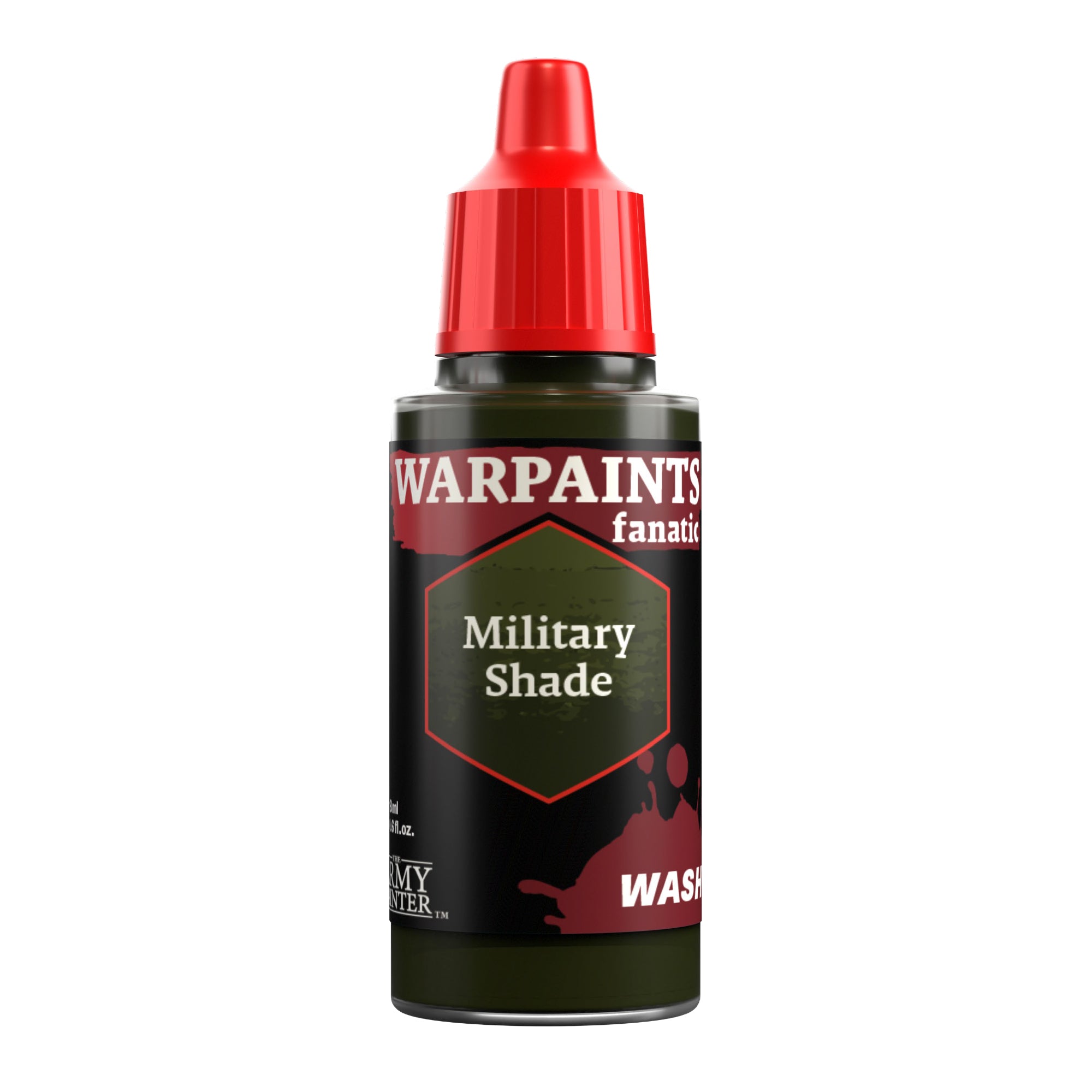 Army Painter: Warpaints Fanatic: Wash: Military Shade 18ml