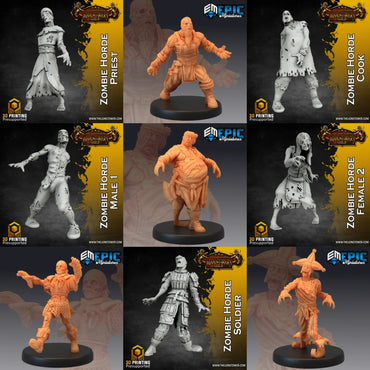 Pluto Minis: Zombies - Set A