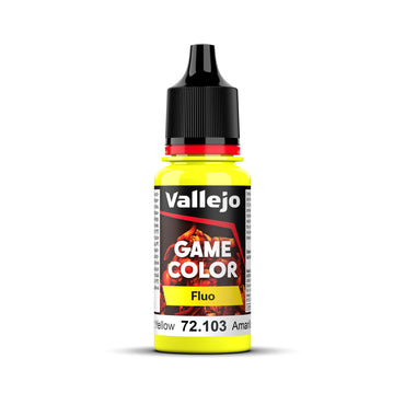 Vallejo: Game Colour Fluorescent: Yellow 18ml