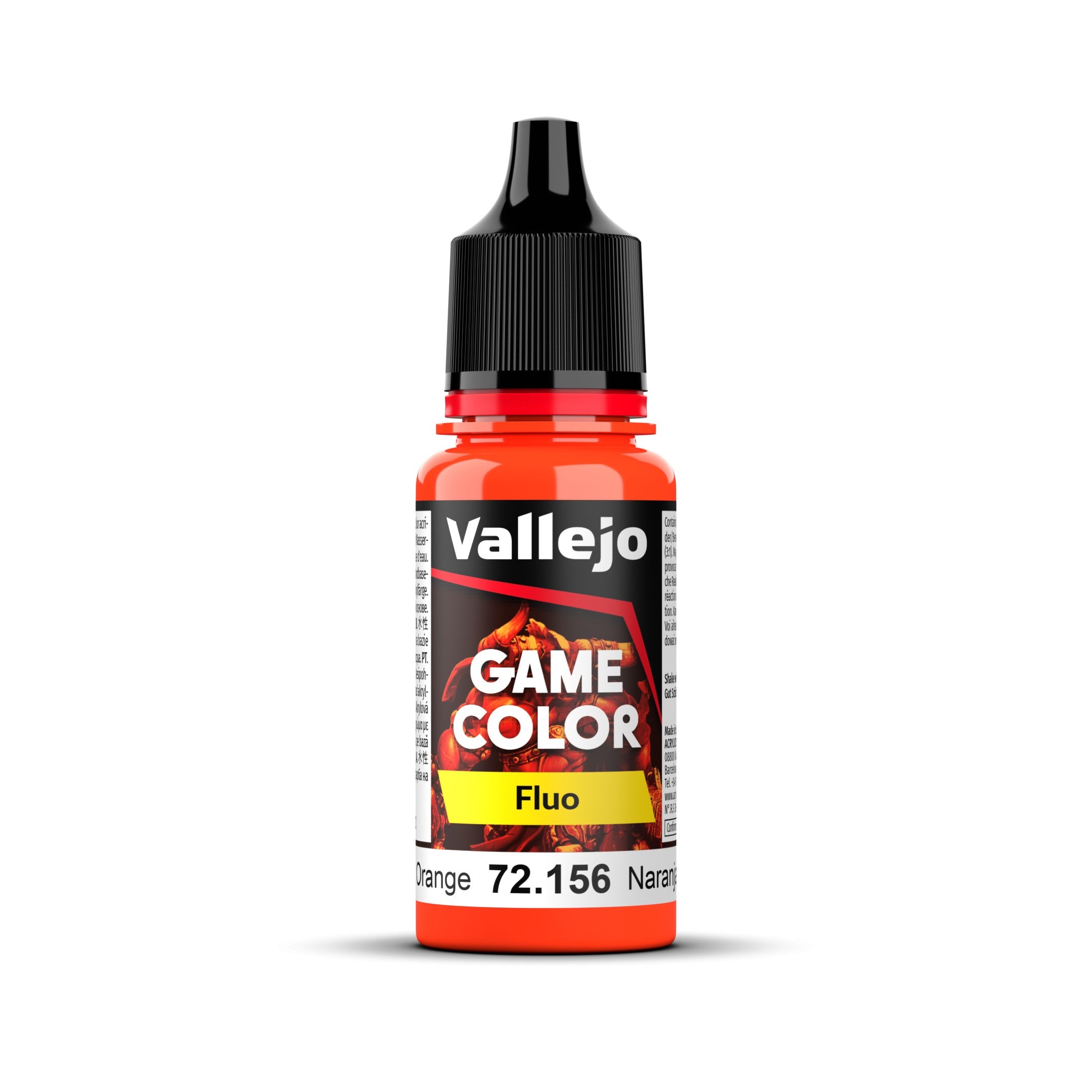 Vallejo: Game Colour Fluorescent: Orange 18ml