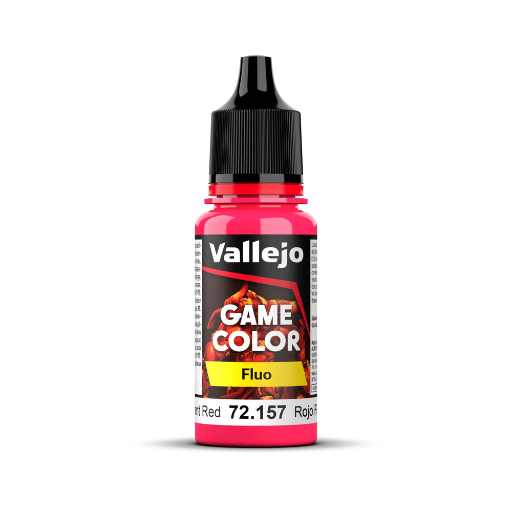 Vallejo: Game Colour Fluorescent: Red 18ml