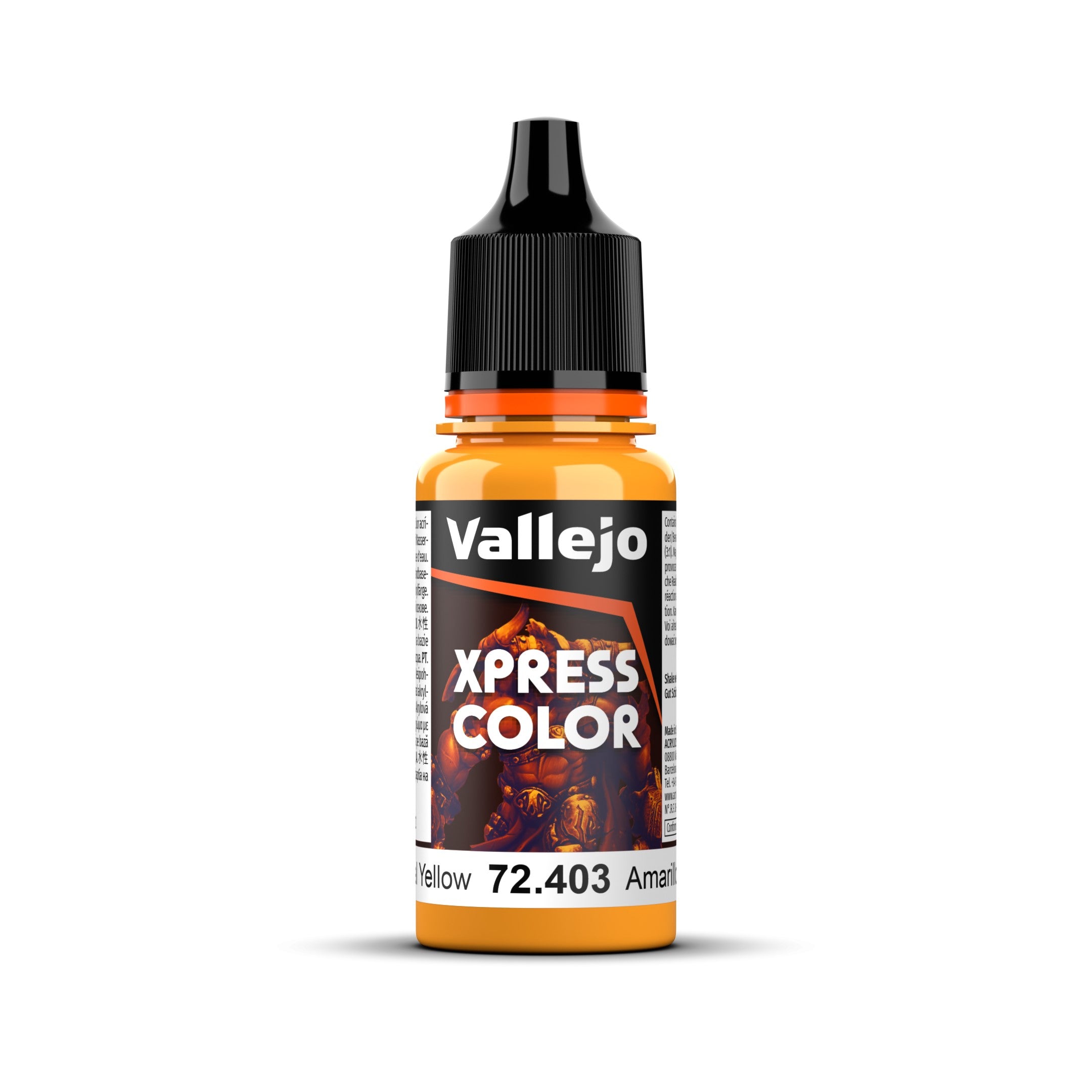 Vallejo: Xpress Colour: Imperial Yellow 18ml